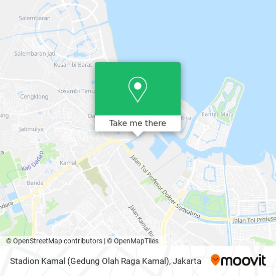 Stadion Kamal (Gedung Olah Raga Kamal) map