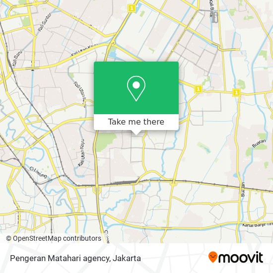 Pengeran Matahari agency map