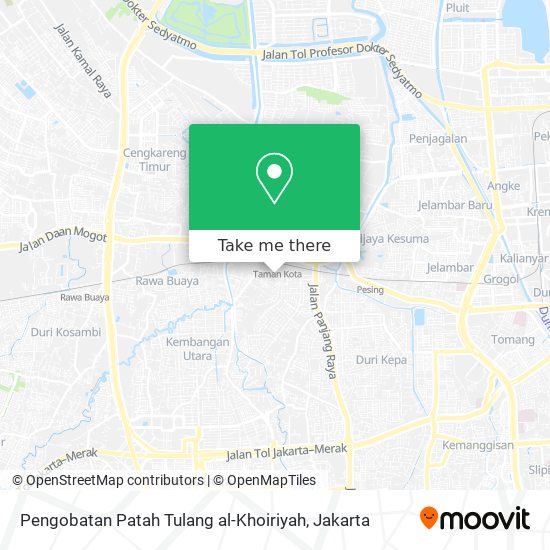 Pengobatan Patah Tulang al-Khoiriyah map