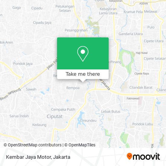 Kembar Jaya Motor map