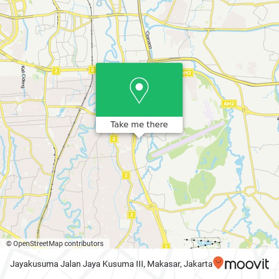 Jayakusuma Jalan Jaya Kusuma III, Makasar map