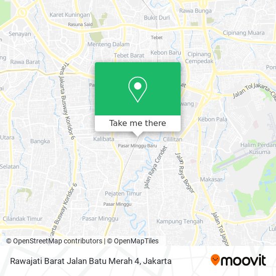 Rawajati Barat Jalan Batu Merah 4 map