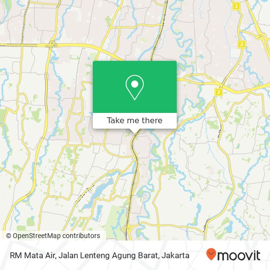 RM Mata Air, Jalan Lenteng Agung Barat map