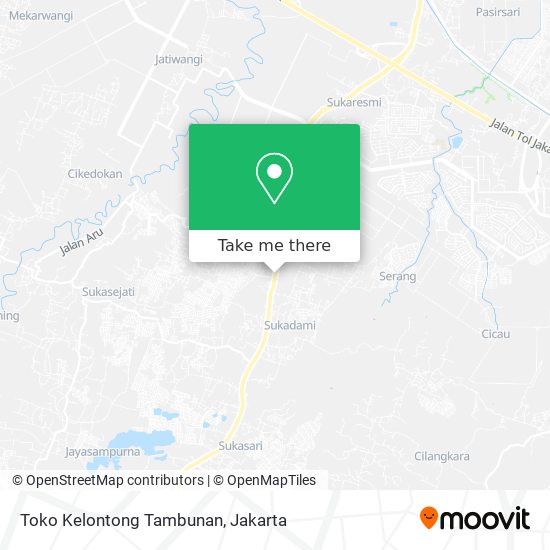 Toko Kelontong Tambunan map