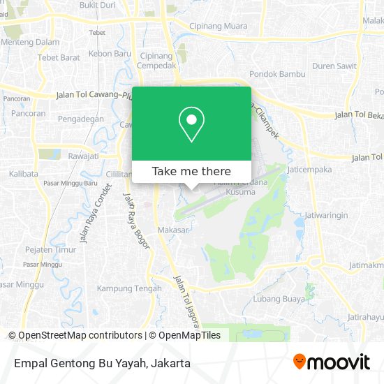 Empal Gentong Bu Yayah map