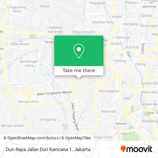 Duri Raya Jalan Duri Kencana 1 map