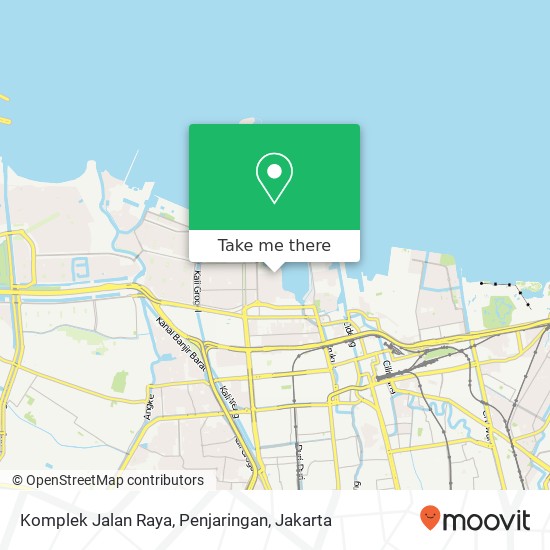 Komplek Jalan Raya, Penjaringan map