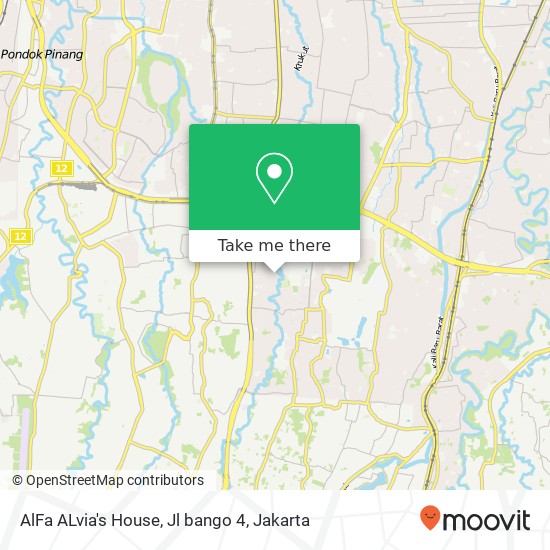 AlFa ALvia's House, Jl bango 4 map