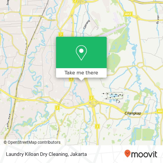 Laundry Kiloan Dry Cleaning map