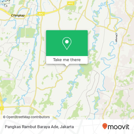 Pangkas Rambut Baraya Ade map