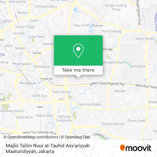 Majlis Ta'lim Nuur at-Tauhid Asy'ariyyah Maaturidiyyah map