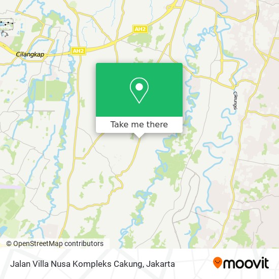 Jalan Villa Nusa Kompleks Cakung map