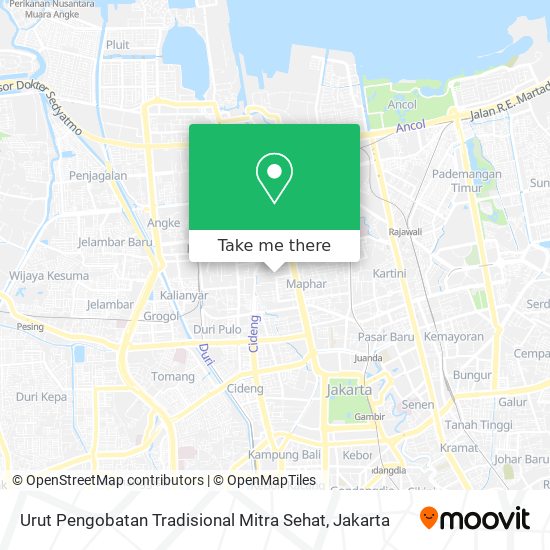 Urut Pengobatan Tradisional Mitra Sehat map