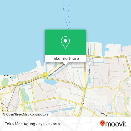 Toko Mas Agung Jaya map