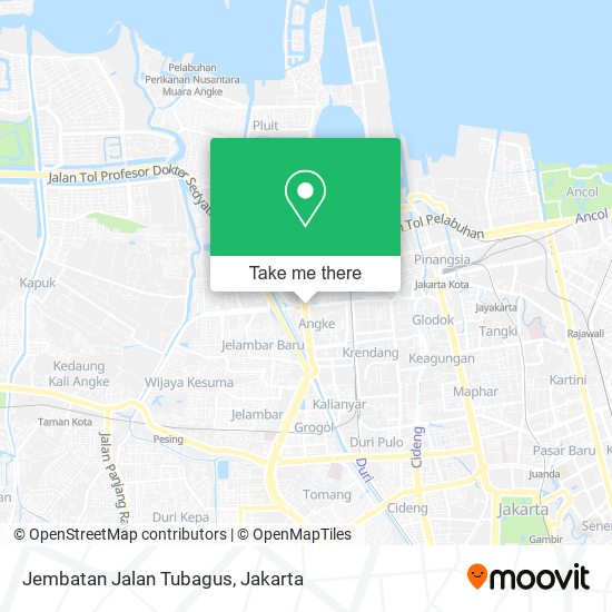 Jembatan Jalan Tubagus map