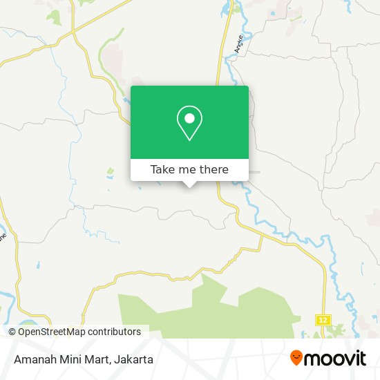 Amanah Mini Mart map