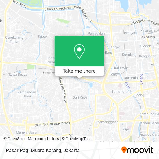 Pasar Pagi Muara Karang map