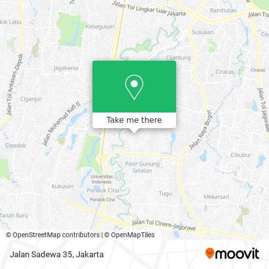 Jalan Sadewa 35 map