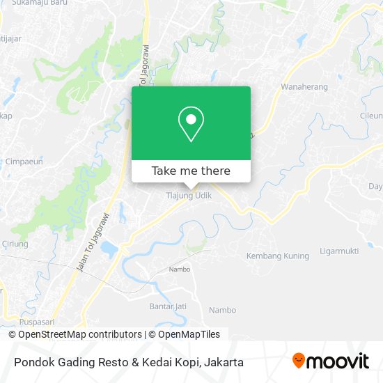 Pondok Gading Resto &  Kedai Kopi map