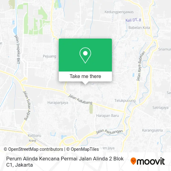 Perum Alinda Kencana Permai Jalan Alinda 2 Blok C1 map