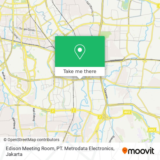 Edison Meeting Room, PT. Metrodata Electronics map