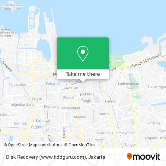 Disk Recovery (www.hddguru.com) map