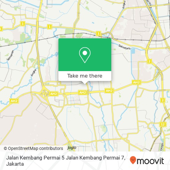 Jalan Kembang Permai 5 Jalan Kembang Permai 7 map