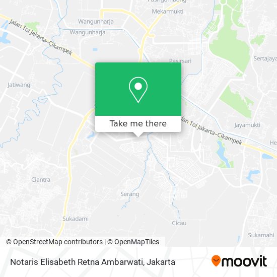 Notaris Elisabeth Retna Ambarwati map