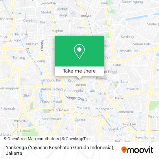 Yankesga (Yayasan Kesehatan Garuda Indonesia) map