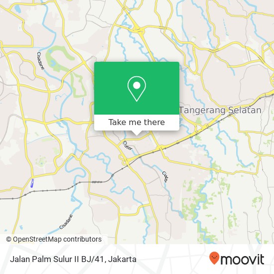 Jalan Palm Sulur II BJ/41 map