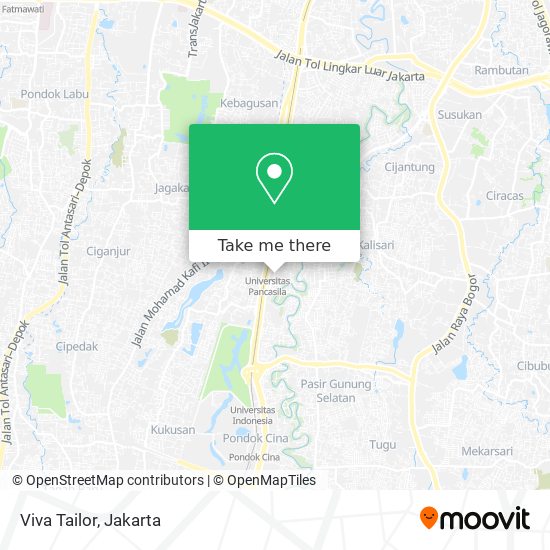 Viva Tailor map