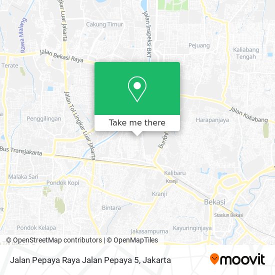 Jalan Pepaya Raya Jalan Pepaya 5 map