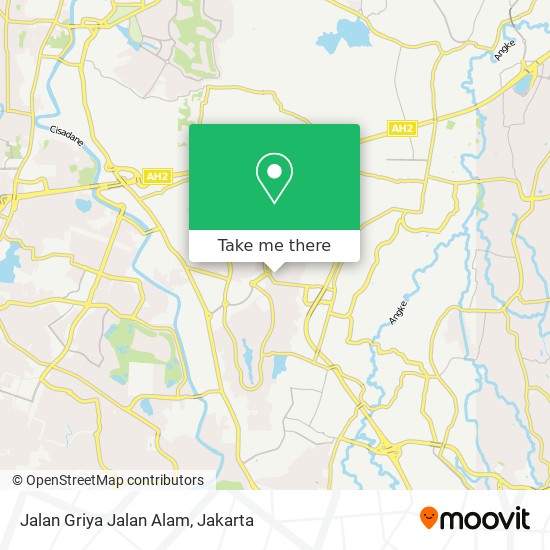 Jalan Griya Jalan Alam map