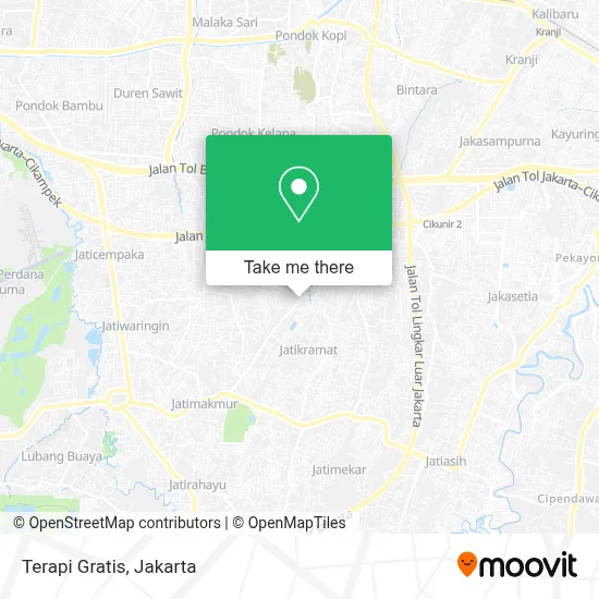 Terapi Gratis map