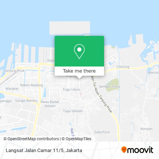 Langsat Jalan Camar 11/5 map