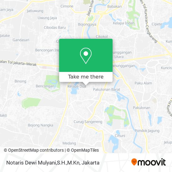 Notaris Dewi Mulyani,S.H.,M.Kn map
