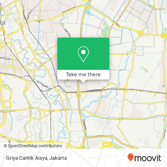 Griya Cantik Aisya map