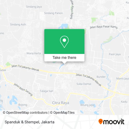 Spanduk & Stempel, Jalan Raya Pasar Kemis Sindang Jaya map
