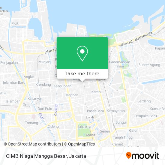 CIMB Niaga Mangga Besar map