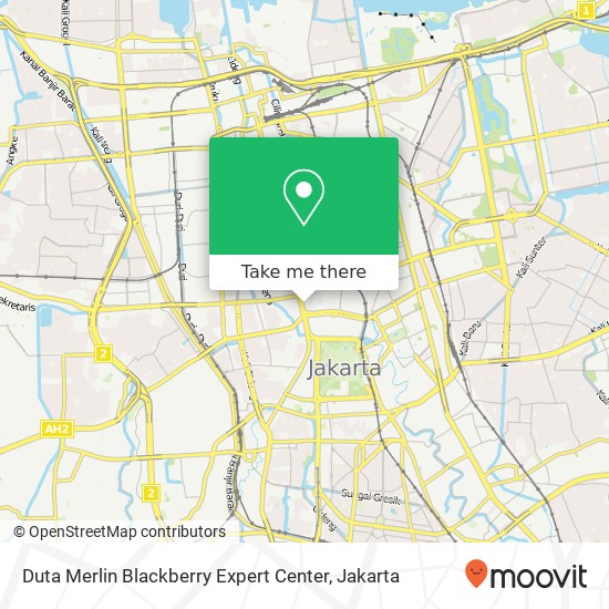 Duta Merlin Blackberry Expert Center map