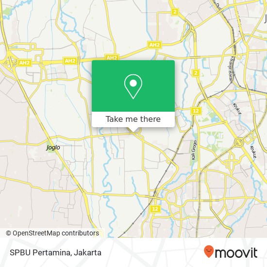 SPBU Pertamina map