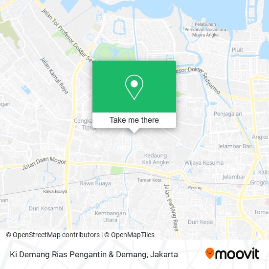 Ki Demang Rias Pengantin & Demang map