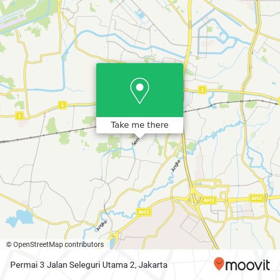 Permai 3 Jalan Seleguri Utama 2 map