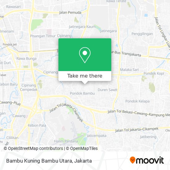 Bambu Kuning Bambu Utara map