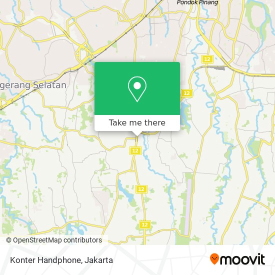 Konter Handphone map