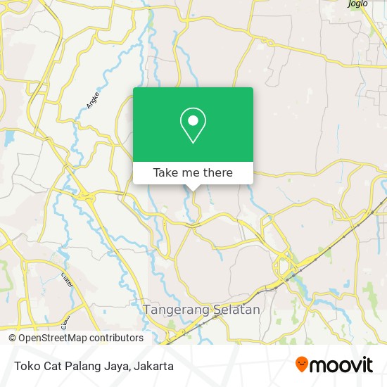 Toko Cat Palang Jaya map