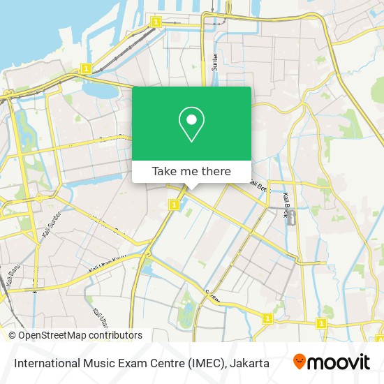 International Music Exam Centre (IMEC) map