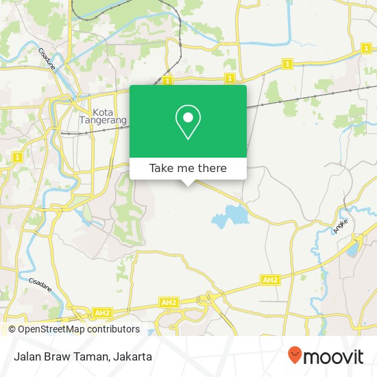 Jalan Braw Taman map