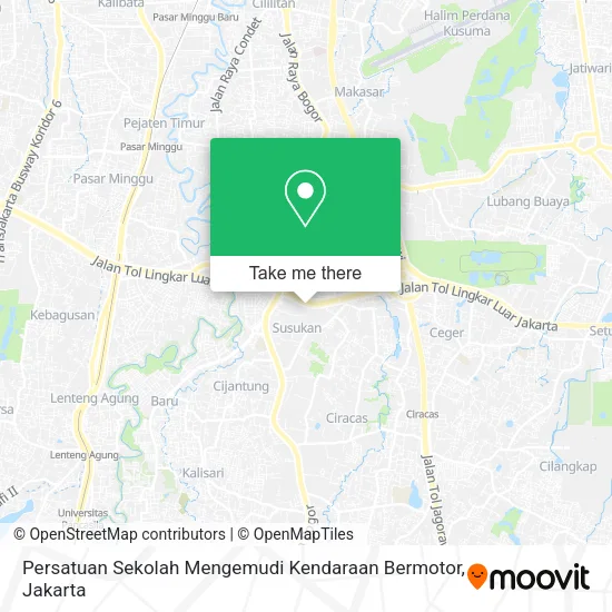 Persatuan Sekolah Mengemudi Kendaraan Bermotor map