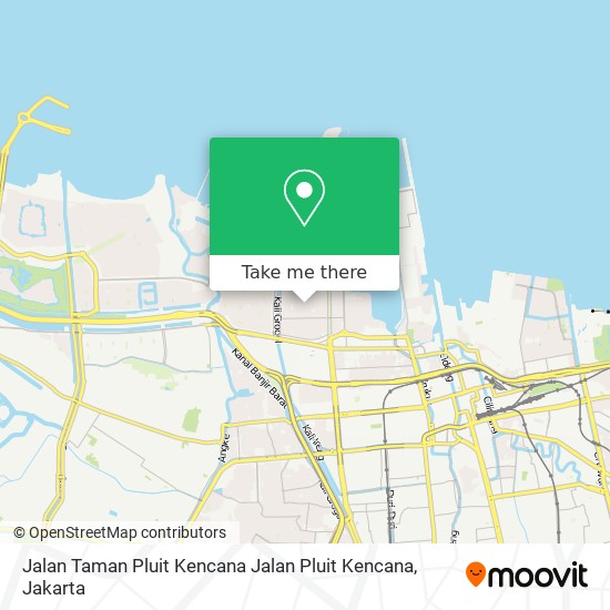 Jalan Taman Pluit Kencana Jalan Pluit Kencana map